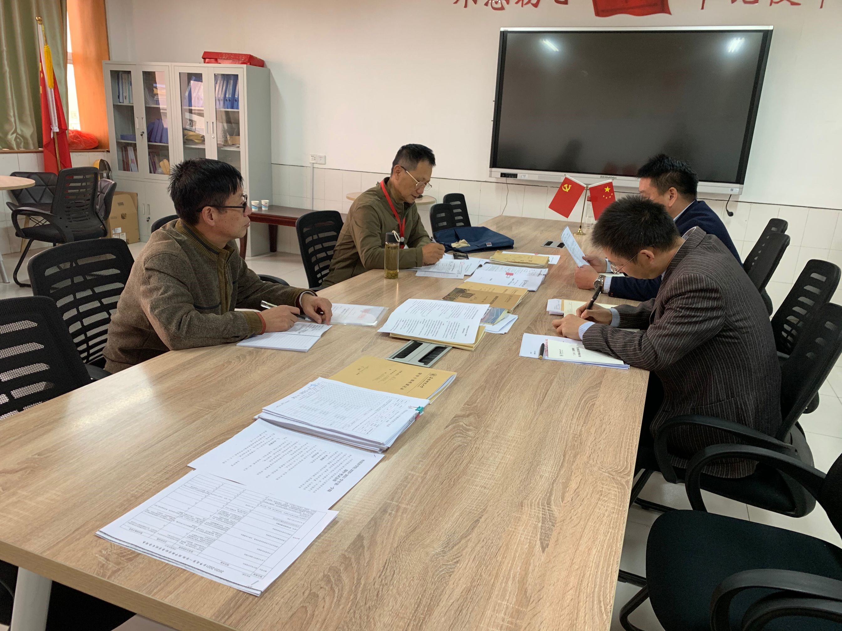 外国语学院接受校教学督导组期中教学检查督导