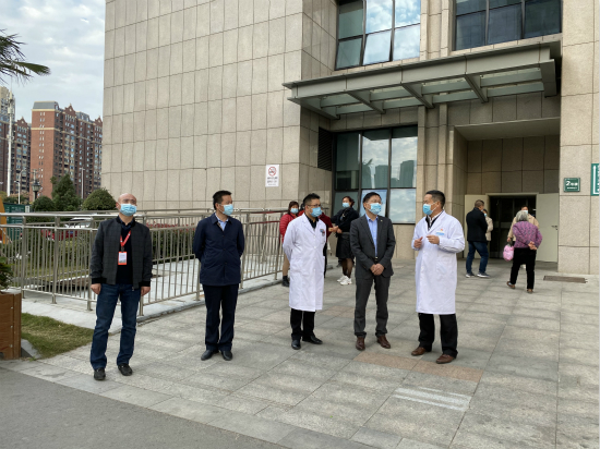 医学院赴阜阳市第五人民医院考察调研